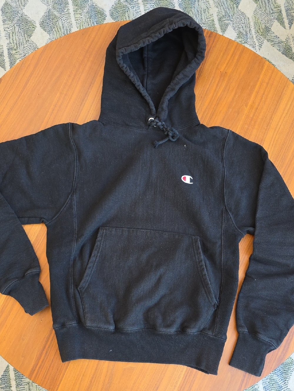 Champion Black Hoodie XS